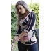 044965 Blusa Ramany Manga 3/4 Estampada